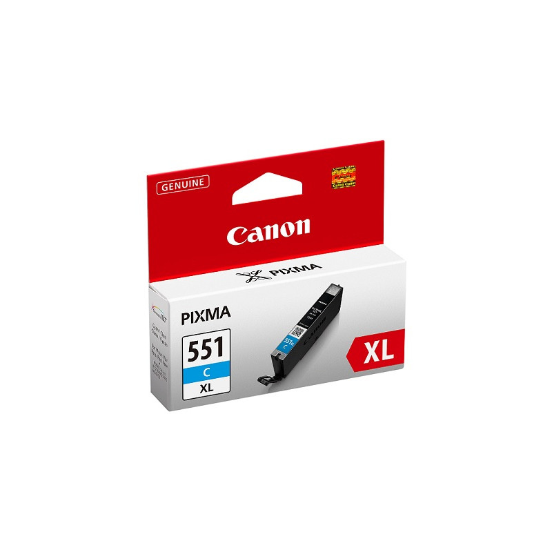 Cartuccia compatibile Canon per Stampante Cartucce - CLI551XLC CIANO - C PIXMA MG5450 - 11ml