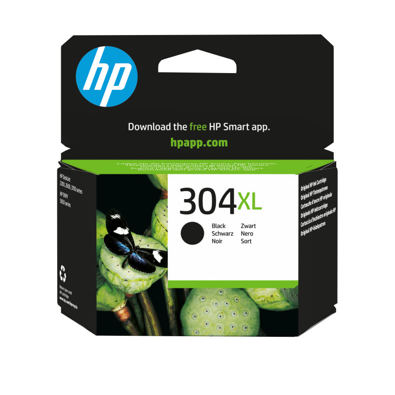 Cartuccia originale Stampante HP INC - 304XL NERO - N9K08AE K - 5