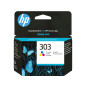 Cartuccia originale Stampante HP INC - 303 TRICOLORE - T6N01AE CMY ENVY 6230/7830/7130