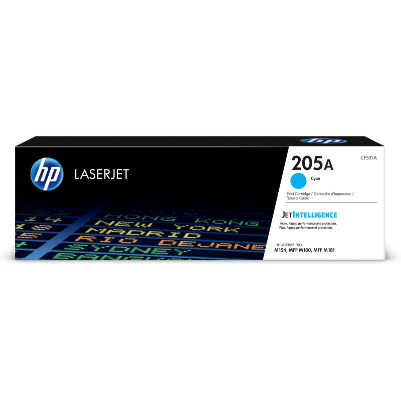 Toner originale Stampante HP INC - CF531A CIANO - COLOR C L/J PRO M 180/181 900 PAG