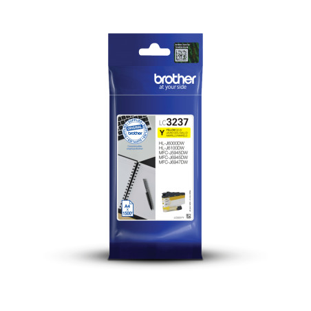 Cartuccia originale Stampante BROTHER - LC3237Y GIALLO - GIALLO PER MFC J5945DW 1.500PG