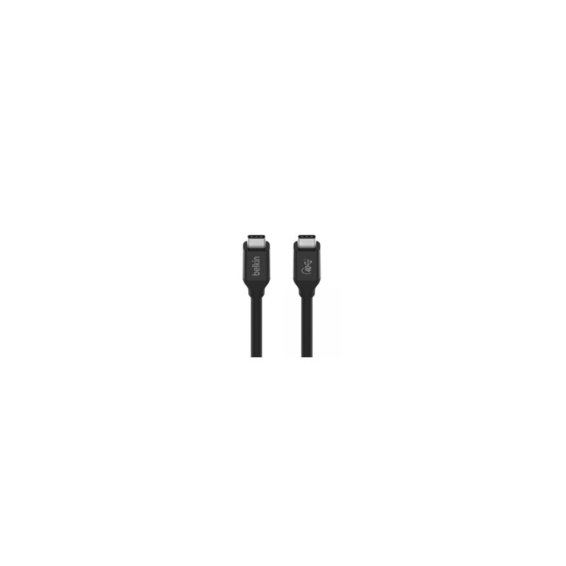 BELKIN Cavo 100W USB-C a USB-C 0,8m (Nero)