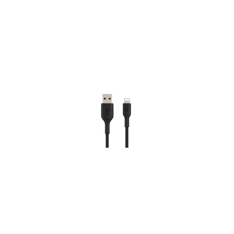 BELKIN Cavo Intrecciato Lightning 3m (Nero)