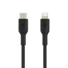 BELKIN Cavo USB-C a Lightning 1m (Nero)