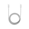 Xiaomi 6A Câble Tressé USB-C to USB-C (1m) (Blanc)