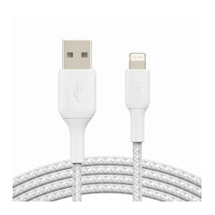 BELKIN Cavo Intrecciato Lightning 0,15m (Bianco)