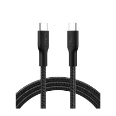 BELKIN Cavo Intrecciato PCR USB-C a USB-C 240W 2.0 2m (Nero)