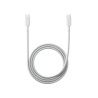 Xiaomi 3A Cavo intrecciato USB-C to USB-C 60W (1m) (Bianco)
