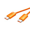 VENTION Cavo Magnetico USB-C verso USB-C 1m (Arancione)