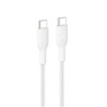 BELKIN Cavo Intrecciato PCR USB-C a USB-C 240W 2.0 1m (Bianco)
