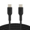 BELKIN Cavo Intrecciato USB-C a USB-C 2m (Nero)