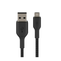 BELKIN Cavo Intrecciato Micro-USB 1m (Nero)