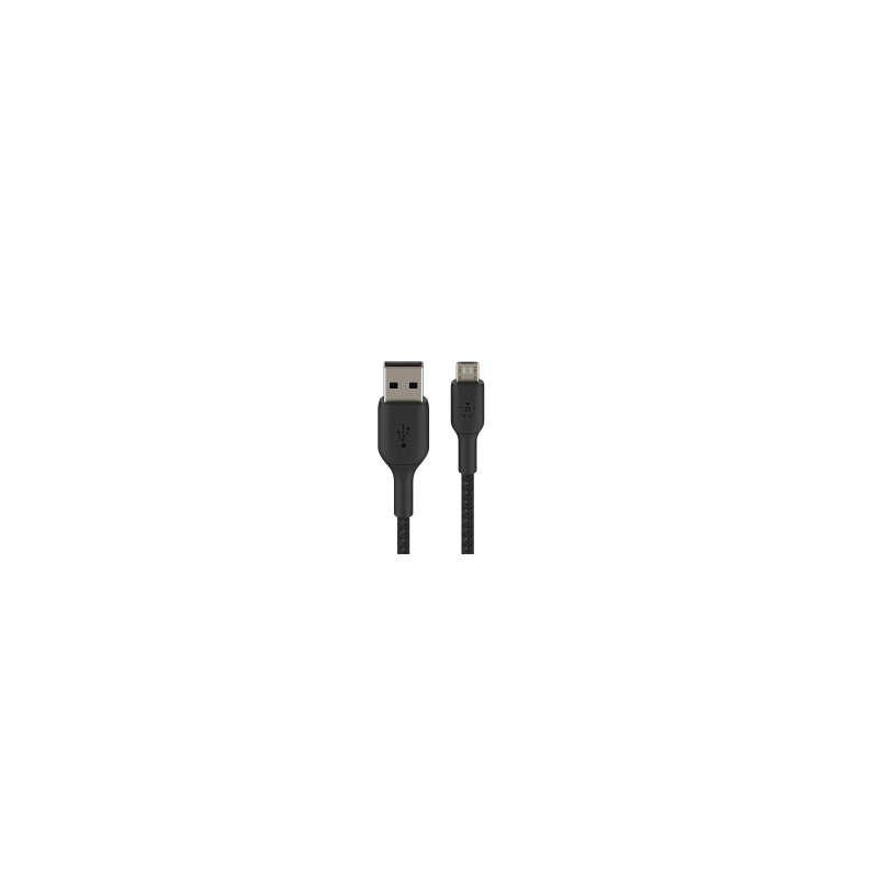 BELKIN Cavo Intrecciato Micro-USB 1m (Nero)