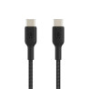 BELKIN Cavo Intrecciato USB-C a USB-C 0,15m (Nero)