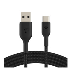 BELKIN Cavo Intrecciato USB-C 0,15m (Nero)