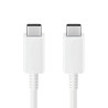 SAMSUNG Cavo 25W USB-C verso USB-C 1,8m (Bianco) (Bulk)