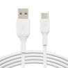 BELKIN Cavo USB-A a USB-C 1m (Bianco)