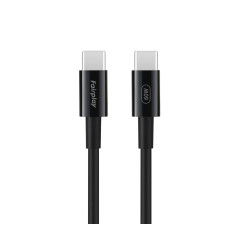 FAIRPLAY Cavo 60W USB-C a USB-C 2m (Nero)