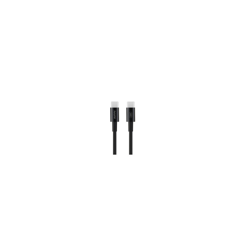 FAIRPLAY Cavo 60W USB-C a USB-C 2m (Nero)