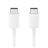 SAMSUNG Cavo 25W USB-C verso USB-C 1m (Bianco) (Bulk)