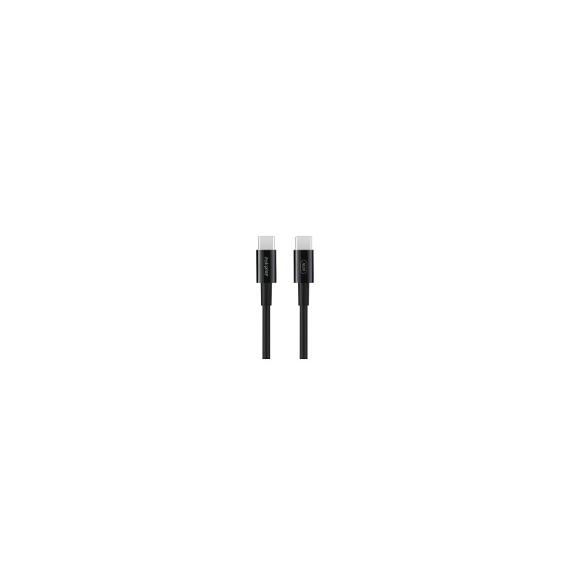 FAIRPLAY Cavo 60W USB-C a USB-C 1m (Nero)