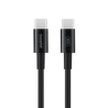 FAIRPLAY Cavo 60W USB-C a USB-C 1m (Nero)