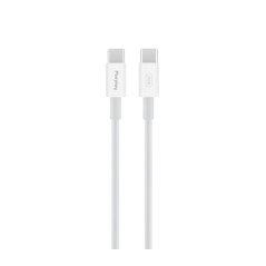 FAIRPLAY Cavo 60W USB-C a USB-C 1m (Bianco) (Bulk)