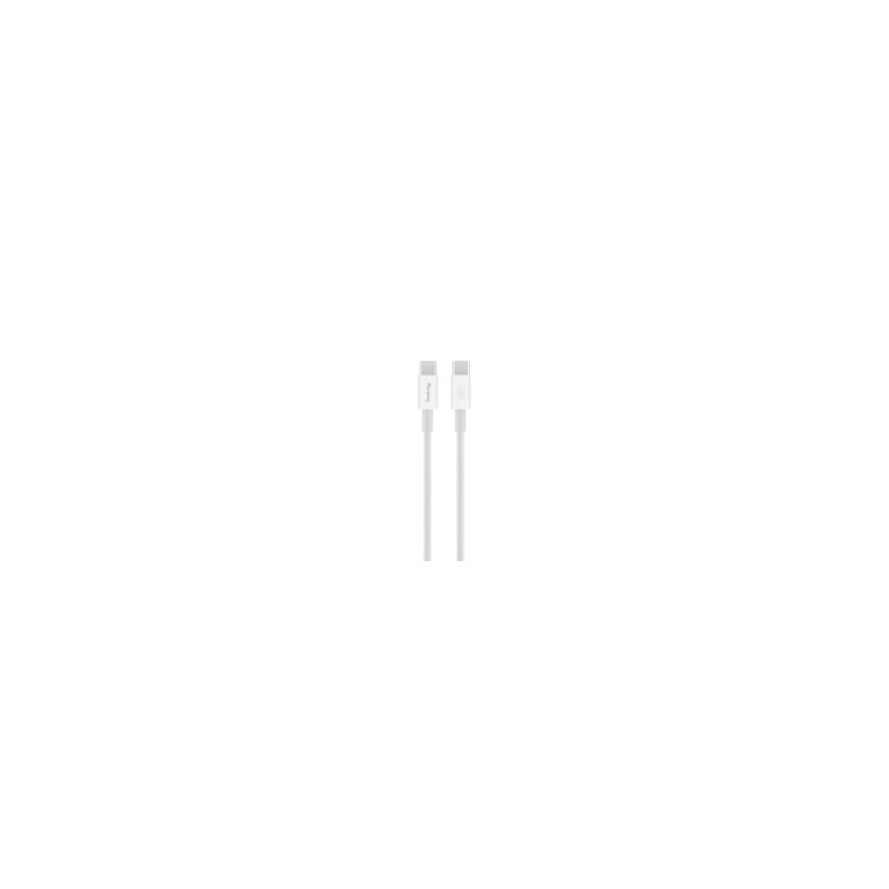 FAIRPLAY Cavo 60W USB-C a USB-C 1m (Bianco) (Bulk)
