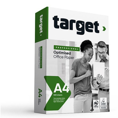 Cartuccia compatibile Target carta per Stampante Carta comune - RISMA - A4 TARGET PROFES.75GR CONF DA 5 RISME