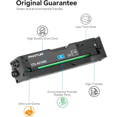 Toner originale Stampante PANTUM PRINTER & SUPPLIES - PANTUM CIANO - CTL-A2100C CIANO 1000 PER CM2100ADW 1000PG TONER+DRUM