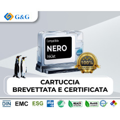 Cartuccia compatibile G&g per Stampante Cartucce epson - EPS NERO - C13T03A14010 603XL K 600 PAG