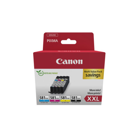 Cartuccia originale Stampante CANON - CLI581XXL - MULTIPACK CMYK PIXMA TS 6150