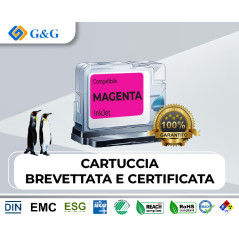 Cartuccia compatibile G&g per Stampante Cartucce epson - EPS MAGENTA - C13T10H34010 604XL M - 9ml