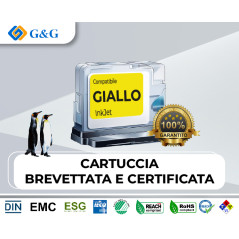 Cartuccia compatibile G&g per Stampante Cartucce epson - EPS GIALLO - C13T10H44010 604XL Y - 9ml