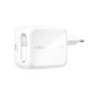 BELKIN Caricabatterie da muro USB-C GaN Con Cavo Retrattile (67W)