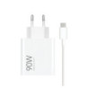 Xiaomi Pack Caricabatterie 90W + Cavo USB-A a USB-C (Bianco)