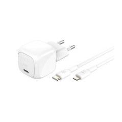 BELKIN Caricatore da Parete 30W + Cavo USB-C a Lightning 1m (Bianco)