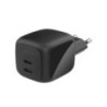 BELKIN Caricatore da Parete GaN 2 Porte USB-C 50W (Nero)