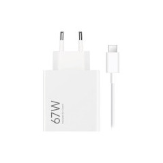 Xiaomi Pack Caricatore 67W + Cavo USB-C (Bianco)