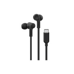 BELKIN Cuffie Auricolari USB-C con Microfono (Nero)