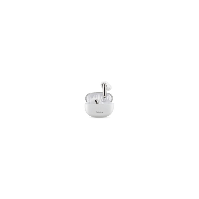 FAIRPLAY OREGON Cuffie TWS con ENC (Bianco)