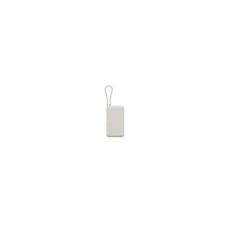 Xiaomi PowerBank 10 000 mAh 67W con Cavo Integrato (Beige)