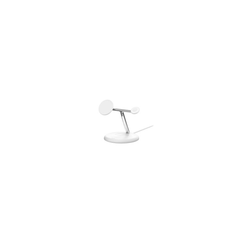 BELKIN Stazione di ricarica 3-in-1 con Qi2 (15W) (Bianco)