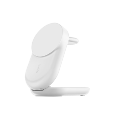 BELKIN Stazione di Ricarica Magnetica 3-in-1 Qi2 (25W) (Bianco)