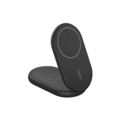 BELKIN Stazione di ricarica wireless 2-in-1 con Qi2 (15W) (Nero)