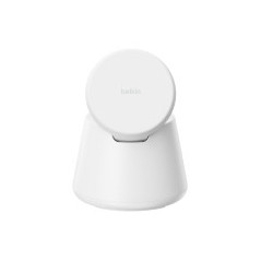 BELKIN Stazione di Ricarica Modulare 3-in-1 Qi2 25W (Bianco)