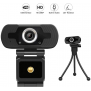 Loosafe Webcam USB con Microfono Web Cam Full HD 1080P