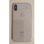 Scocca Completa con componenti per iPhone X Tasti Volume e Accensione e Ricarica Wireless Silver Argento