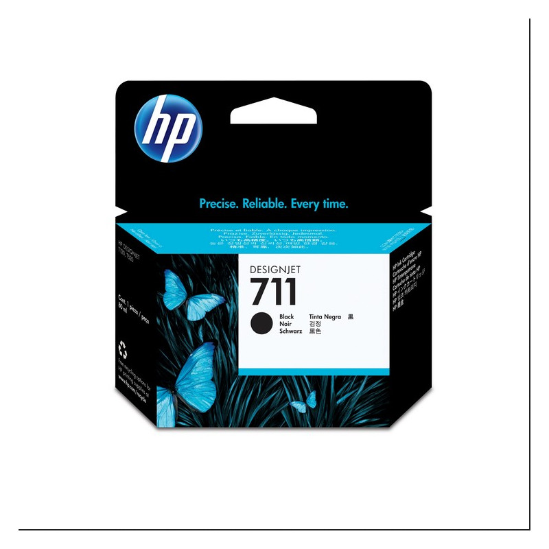 Cartuccia originale Stampante HP INC  711 CZ133A K DESIGNJET T 120 80ML