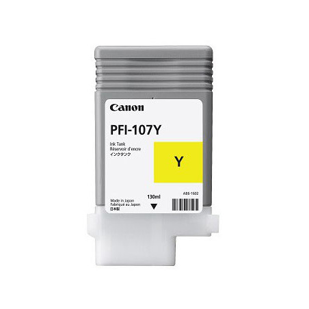 Cartuccia originale Stampante CANON - PFI-107 GIALLO - GIALLO SERBATOIO PER IPF 770